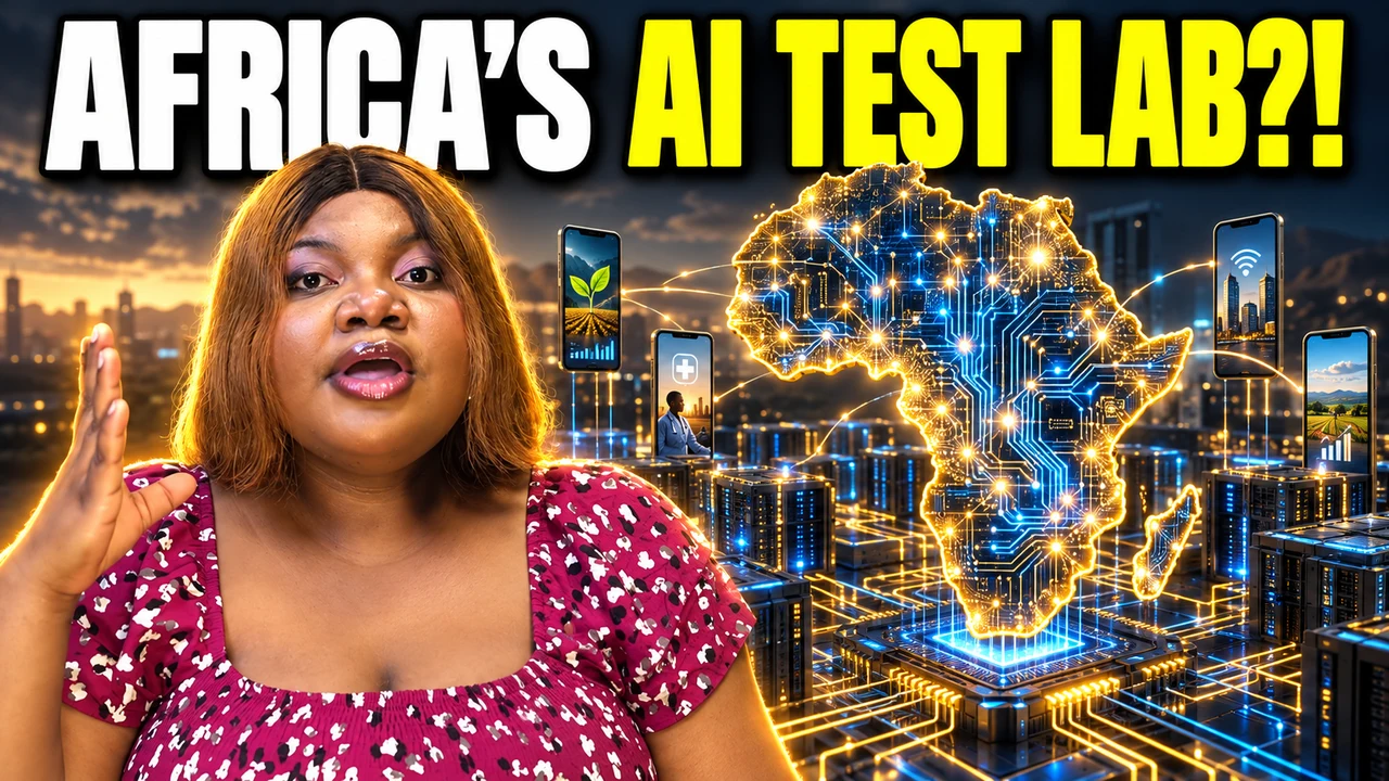 Black Culture Diary artwork about AI and Africa